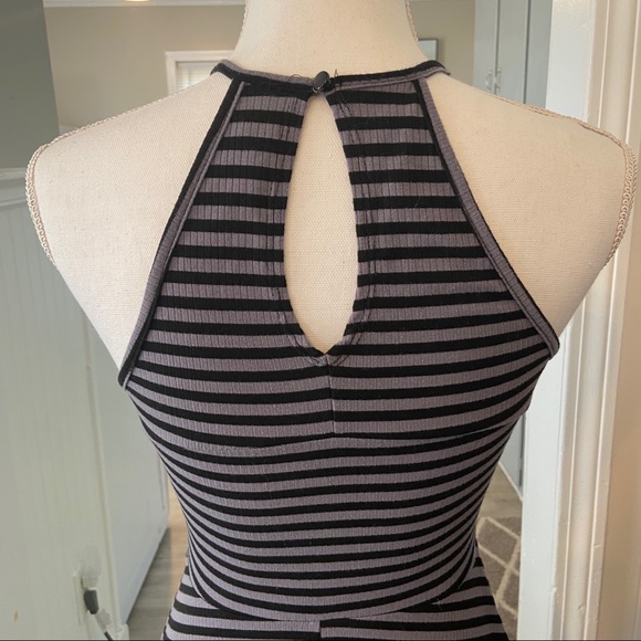 NOBO striped halter dress - Picture 3 of 4
